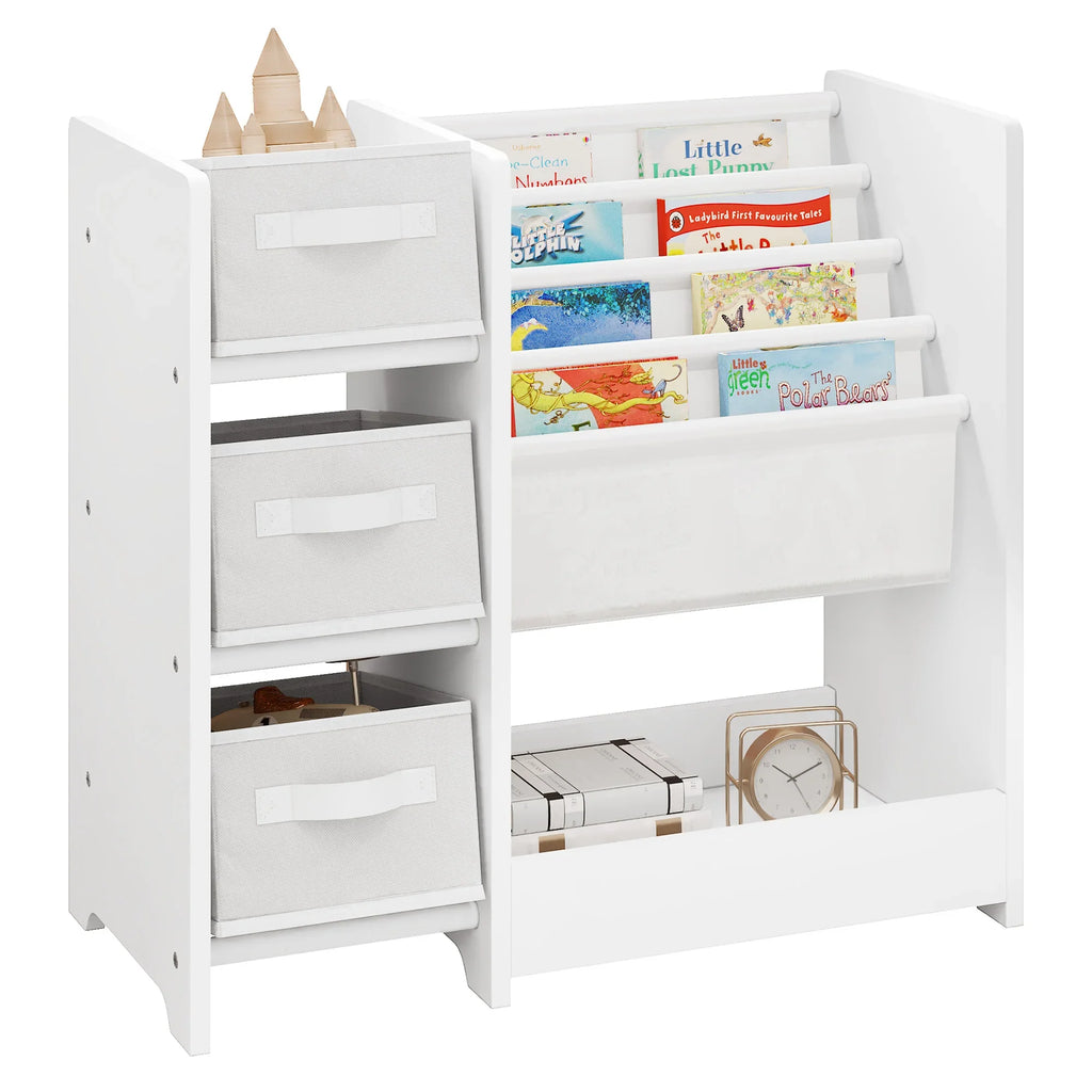 AlixFurniture Bibliothèque pour enfants – rangement pratique et ludique pour petits lecteurs