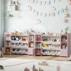 AlixFurniture Grande Bibliothèque pour Enfant – Rangement Spacieux et Organisé