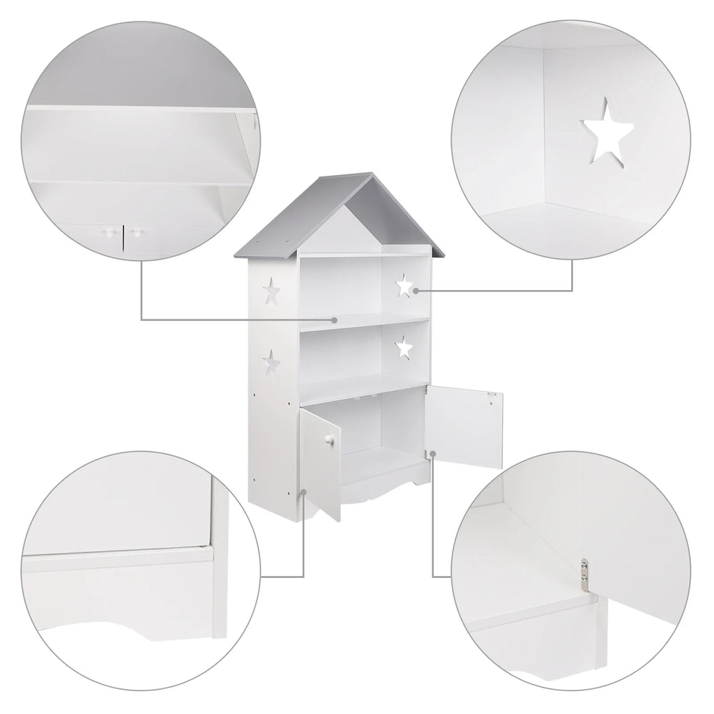AlixFurniture Bibliotheque Bebe Bois