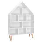 AlixFurniture Bibliothèque Enfant Maison – Rangement Pratique et Douillet