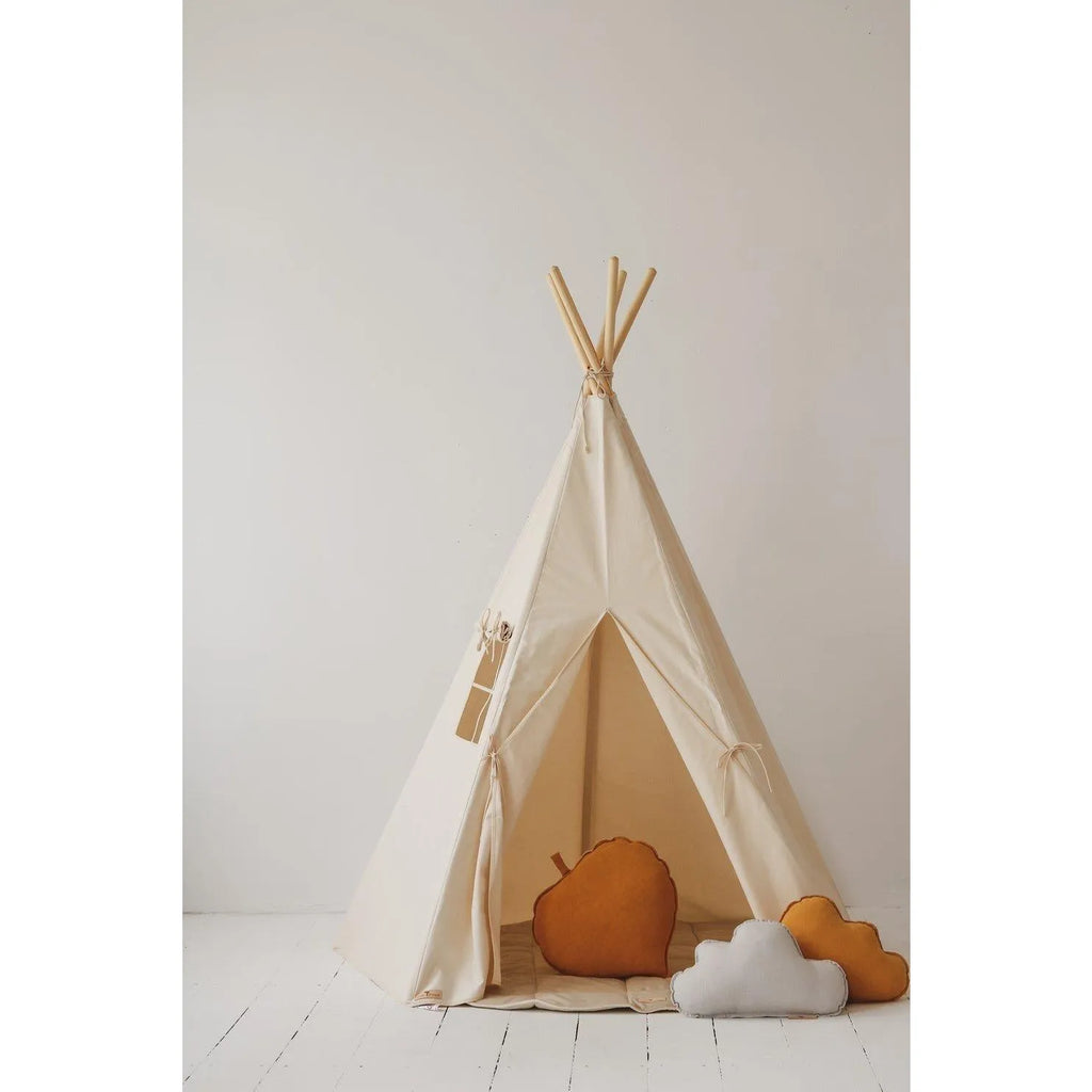 AlixFurniture Tipi Enfant Beige Compact – Facile à Transporter