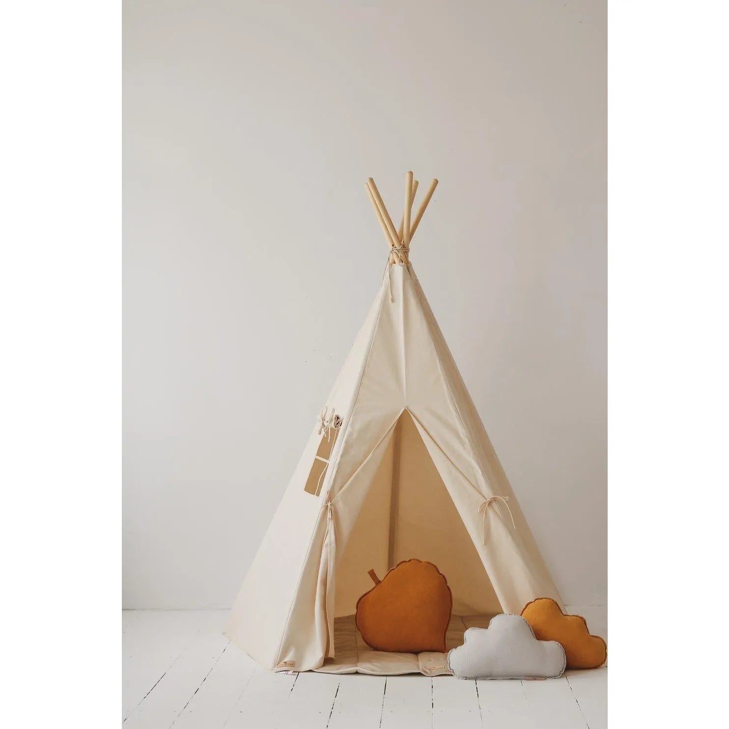 AlixFurniture Tipi Enfant Beige Compact – Facile à Transporter