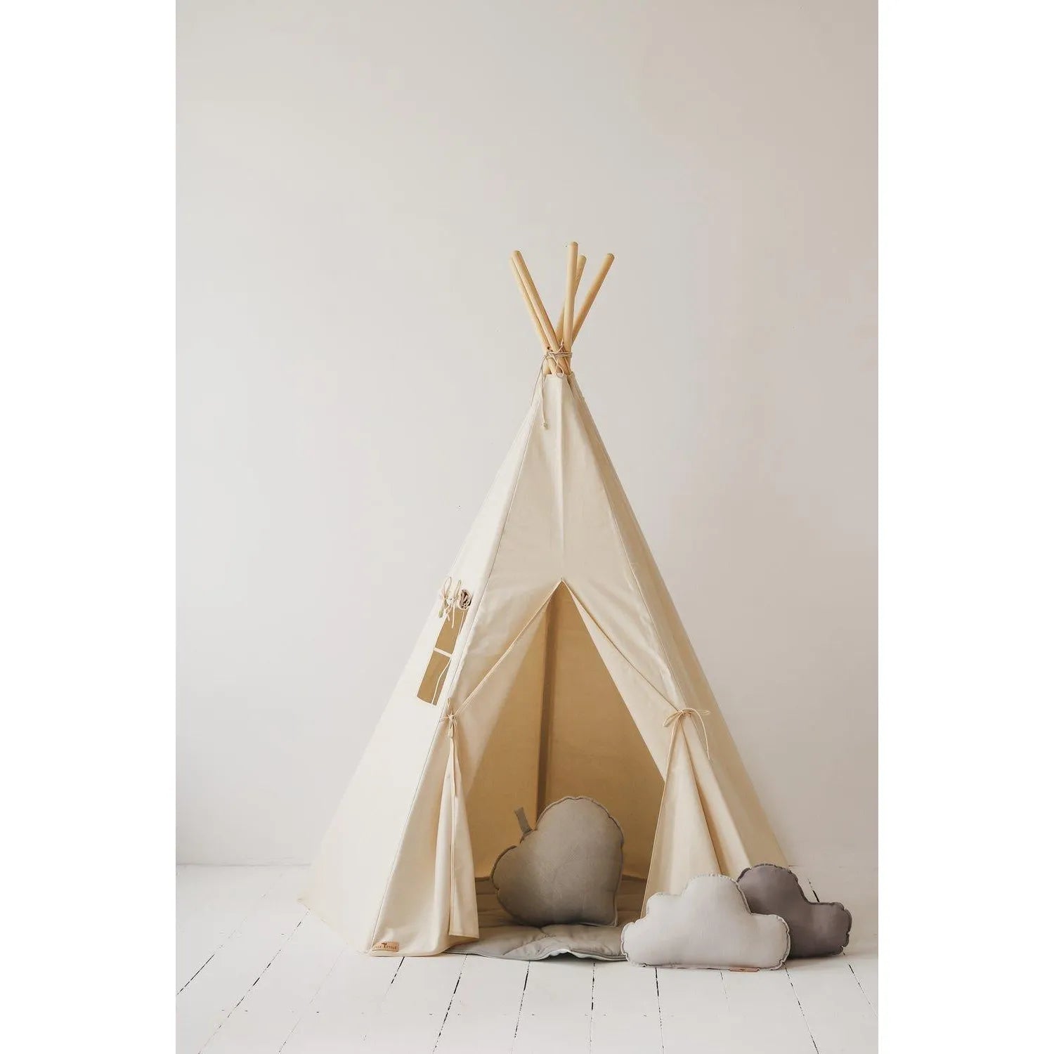 AlixFurniture Tipi Enfant Beige Compact – Facile à Transporter