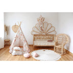AlixFurniture Tente Tipi Enfant – Refuge Compact et Pratique pour Petits Aventuriers