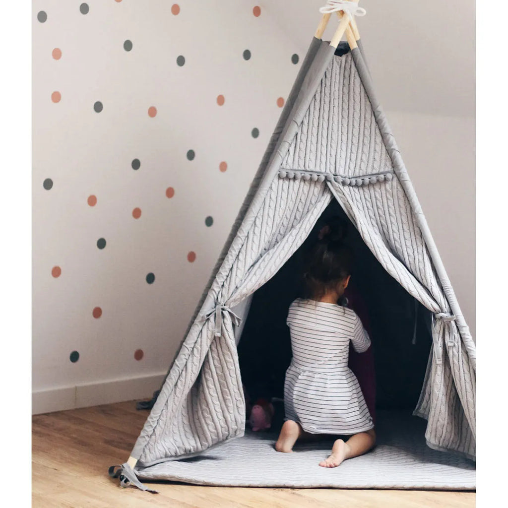 AlixFurniture Tipi Enfant Naturel - Confort et Élégance