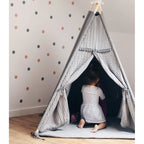 AlixFurniture Tipi Enfant Naturel - Confort et Élégance
