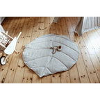 AlixFurniture - Tente tipi et tapis  Lin naturel  en coton et lin, design élégant et structure stable