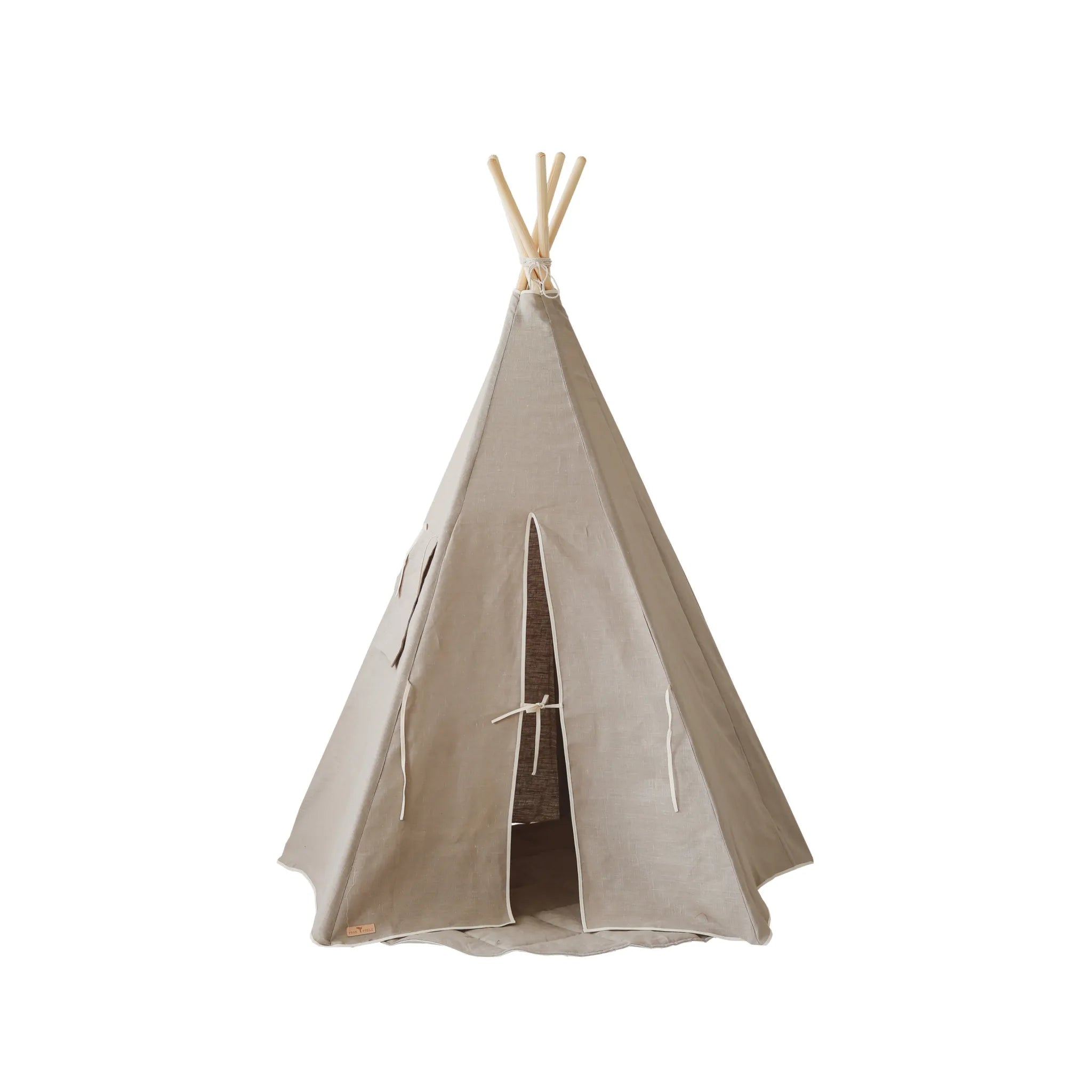 AlixFurniture Tente Tipi – Toile de Lin