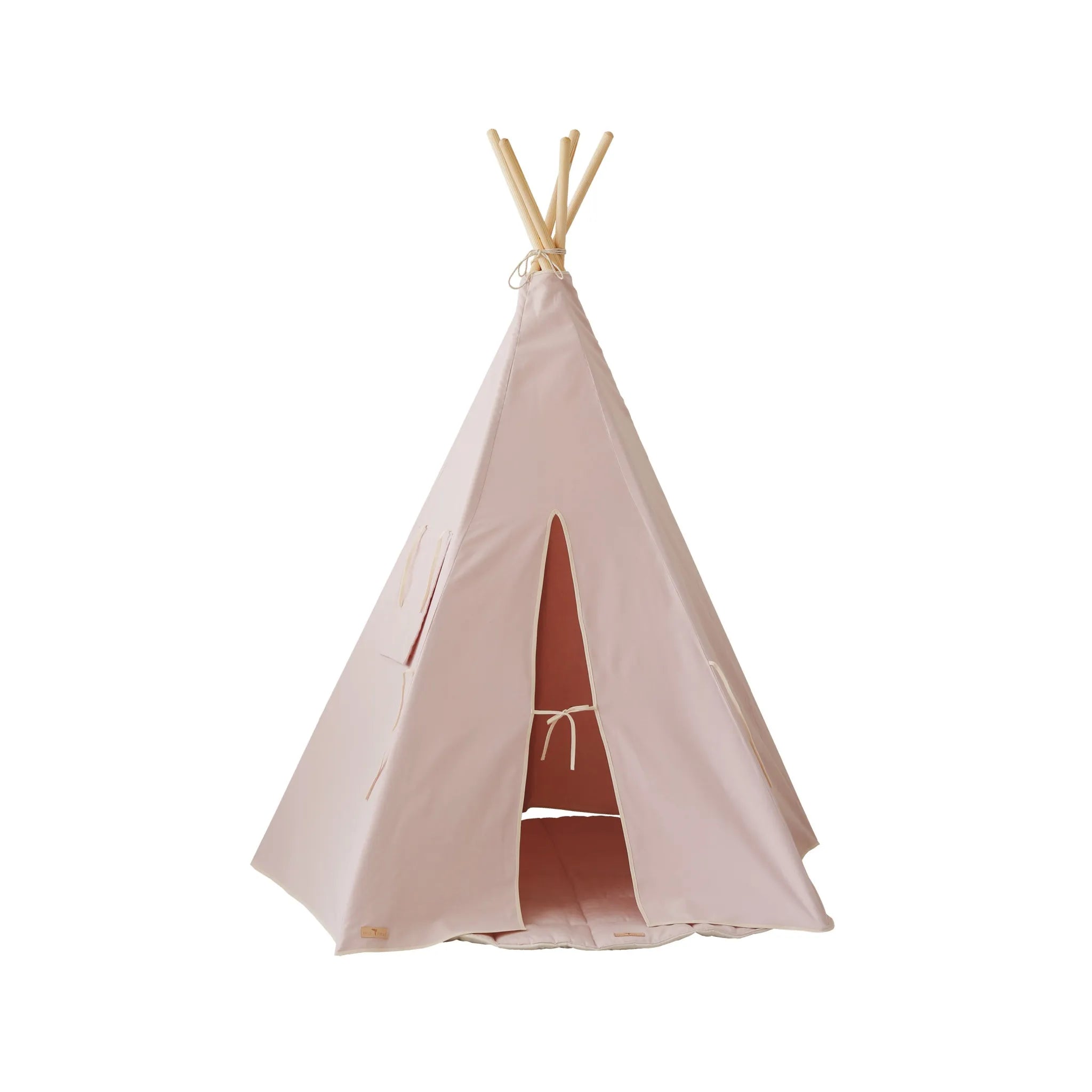 AlixFurniture Tipi Enfant Rose Pastel – Tente Douce et Spacieuse pour Petites Aventurières